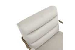 Lennox Accent Chair -Home Furniture 309805 beige wood accent chair detail 45