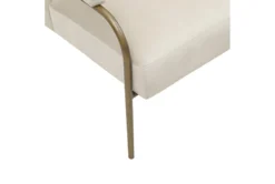 Lennox Accent Chair -Home Furniture 309805 beige wood accent chair detail 46