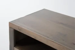 Ducar 84" Fireplace Tv Stand 16 Ducar 84" Fireplace Tv Stand -Home Furniture 310195 brown wood media console detail 44 1