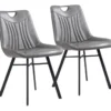 Paige Gray Dining Chair Set Of 2