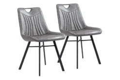 Paige Gray Dining Chair Set Of 2