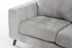 Canela II Dove Loveseat 8 Canela II Dove Loveseat -Home Furniture 311803 grey fabric loveseat detail 44