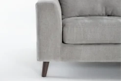 Canela II Dove Loveseat 10 Canela II Dove Loveseat -Home Furniture 311803 grey fabric loveseat detail 46