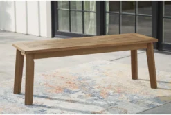 Jani Outdoor Dining Bench -Home Furniture 311866 brown wood dining bench room 85