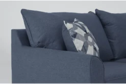 Jaylen Indigo 2 Piece 74" Sofa & Loveseat Set -Home Furniture 312673 blue fabric sofa and loveseat set detail 46