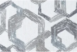 Emery Chiffon Sofa With Reversible Chaise & Storage Ottoman -Home Furniture 312678 white fabric living room set material 77