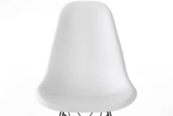 Alexa White Dining Side Chair Set Of 2 -Home Furniture 312800 white plastic dining chair detail 44