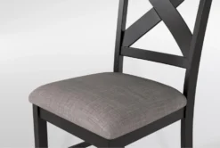 Pollie Dining Side Chair Set Of 2 -Home Furniture 312872 brown fabric dining chair detail 45