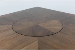 Hyland II 48" Counter Table -Home Furniture 312994 grey wood counter height table detail 44