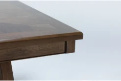 Hyland II 48" Counter Table -Home Furniture 312994 grey wood counter height table detail 45