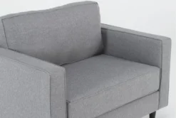 Calais Gravel 3 Piece Sofa & 2 Chairs Set 10 Calais Gravel 3 Piece Sofa & 2 Chairs Set -Home Furniture 313103 grey fabric living room set detail 46