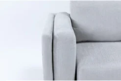 Aries Seal 117" 2 Piece Sectional With Right Arm Facing Chaise & Cocktail Ottoman -Home Furniture 313151 grey fabric sectional detail 44