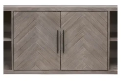 Leona Grey 80" Two Door Tv Stand 10 Leona Grey 80" Two Door Tv Stand -Home Furniture 313282 grey wood media console detail 47