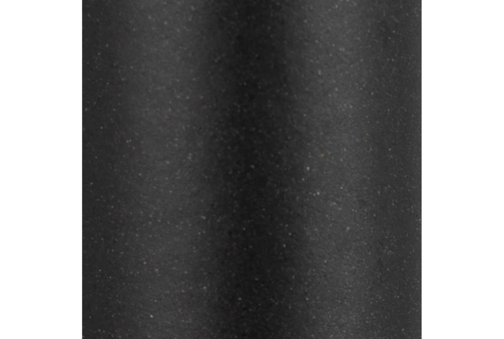 Emma Black Steel With Clear Glass Top 35" Dining Table 4 Emma Black Steel With Clear Glass Top 35" Dining Table - Image 4