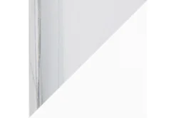 Emma Chrome Steel And White Wood 27" Counter Table -Home Furniture 314447 white metal counter height table material 76