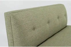 Holden V Chenille Settee -Home Furniture 314880 green fabric settee detail 45