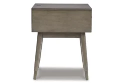 Porter Gray Accent Table -Home Furniture 315321 side 14