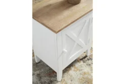 Selburg White/Brown Accent Cabinet -Home Furniture 315324 detail 44