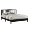 Leo Black King Platform Bed