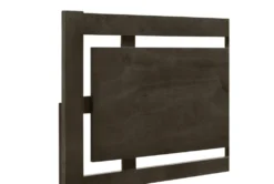 Gemini Grey King Platform Bed -Home Furniture 315527 grey wood bed detail 44