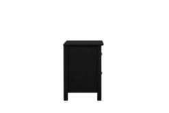 Zodiac Black Nightstand -Home Furniture 315530 black wood nightstand side 14