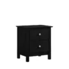 Zodiac Black Nightstand
