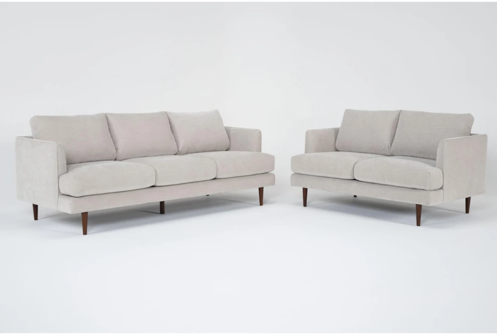 Marques Cobblestone 2 Piece Sofa & Loveseat Set 1 Marques Cobblestone 2 Piece Sofa & Loveseat Set