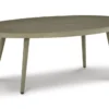 Bali Modern Oval Outdoor Coffee Table