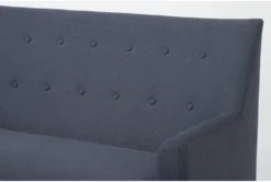 Celestino Slate Settee -Home Furniture 317508 blue fabric settee detail 44