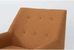 Celestino Copper Accent Chair 9 Celestino Copper Accent Chair -Home Furniture 317513 orange fabric accent chair detail 44