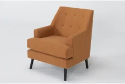 Celestino Copper Accent Chair 8 Celestino Copper Accent Chair -Home Furniture 317513 orange fabric accent chair side 19