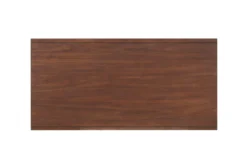 Leslie Mid-Century Coffee Table With Drawers -Home Furniture 317548 brown wood coffee table top 31