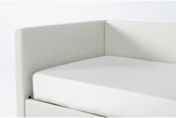 Emmerson II Sand Upholstered Full Daybed With Trundle -Home Furniture 317762 beige fabric daybed detail 45
