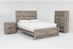 Jeraco Grey Queen 3 Piece Bedroom Set