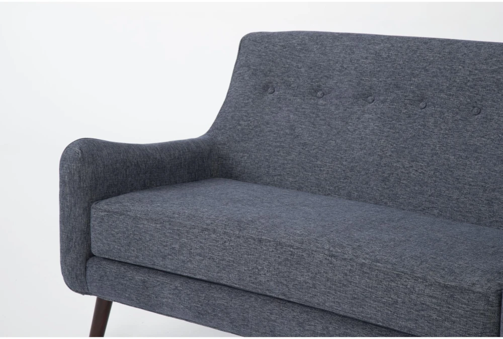Kaycee Denim Settee With 2 Accent Chairs 3 Kaycee Denim Settee With 2 Accent Chairs - Image 3