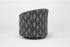 Kestrel 34" Swivel Glider Accent Chair -Home Furniture 318167 white fabric swivel glider side 19