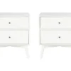Alton White II 2 Drawer Nightstand Set Of 2