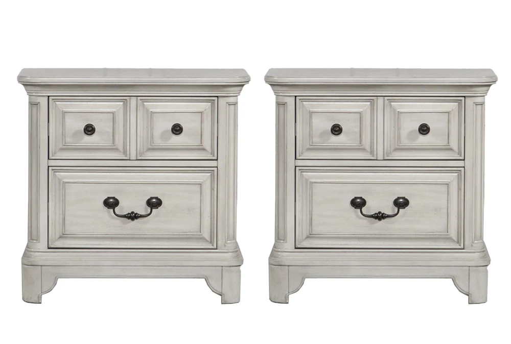 Kincaid 2 Drawer Nightstand Set Of 2 1 Kincaid 2 Drawer Nightstand Set Of 2