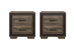 Angus 2 Drawer Nightstand Set Of 2
