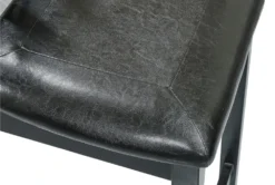 Nala 39" Counter Set For 4 -Home Furniture 318650 black wood counter height set detail 45