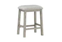 Daisy 60" Counter Set For 4 -Home Furniture 319229 grey wood counter height set side 15