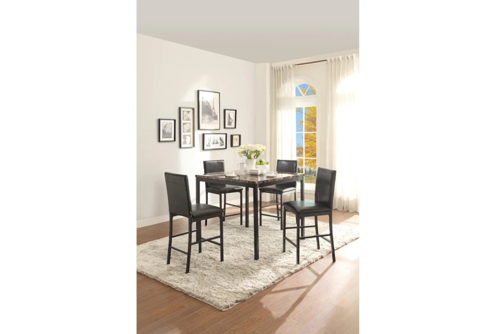 Bianca Brown 40" Counter Table 6 Bianca Brown 40" Counter Table - Image 6