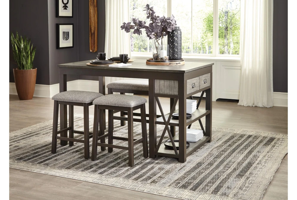 Barkley 60" Counter Set For 4 16 Barkley 60" Counter Set For 4 - Image 16