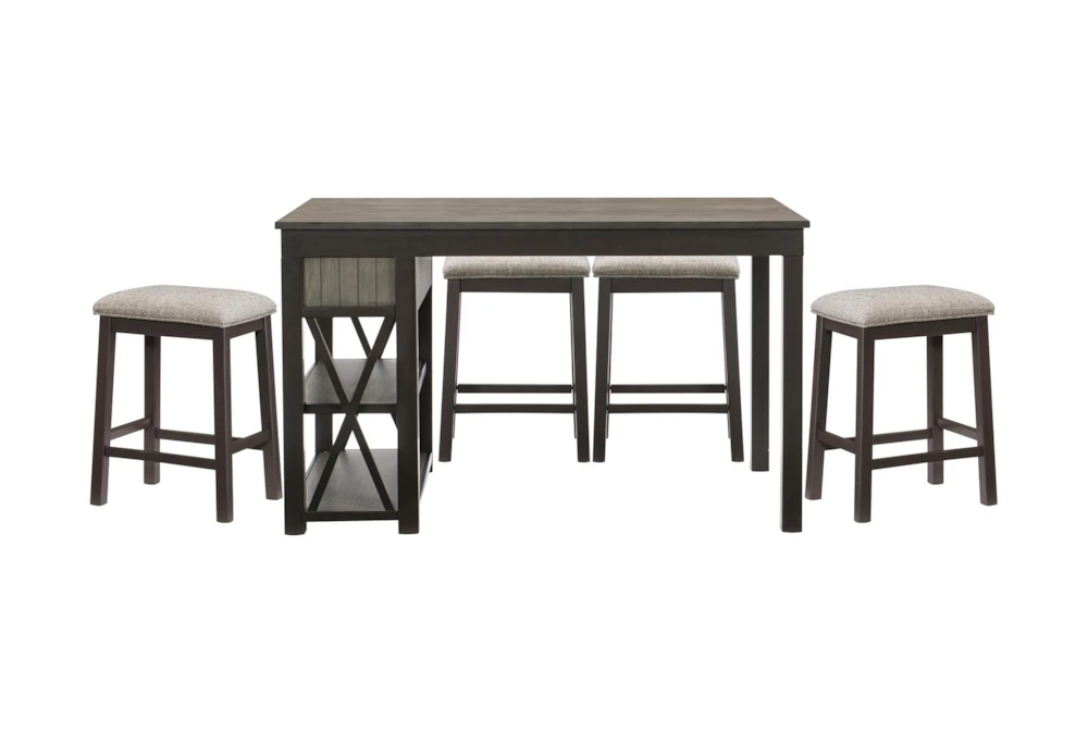 Barkley 60" Counter Set For 4 1 Barkley 60" Counter Set For 4