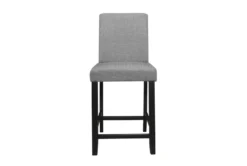 Orley 36" Counter Set For 4 -Home Furniture 319514 black wood counter height set front 03