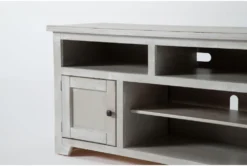 Santa Clara Pebble 50" Tv Stand -Home Furniture 320009 grey wood media console detail 44