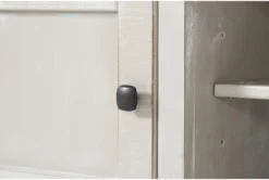 Santa Clara Pebble 50" Tv Stand -Home Furniture 320009 grey wood media console detail 45