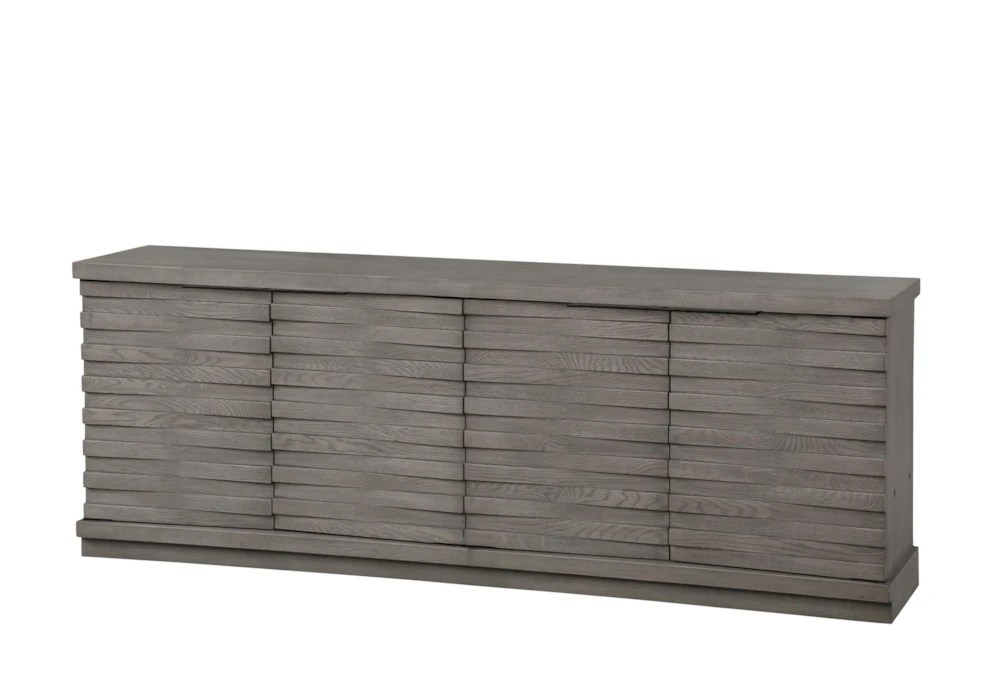 Hayward 76" Angled Door Grey Tv Stand 1 Hayward 76" Angled Door Grey Tv Stand