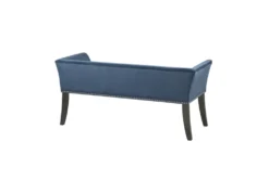 50" Nessa Blue Accent Bench -Home Furniture 320529 back 82