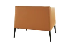 Mani Cognac Lounge Chair With Matte Black Legs 13 Mani Cognac Lounge Chair With Matte Black Legs -Home Furniture 320685 orange leather accent chair detail 46